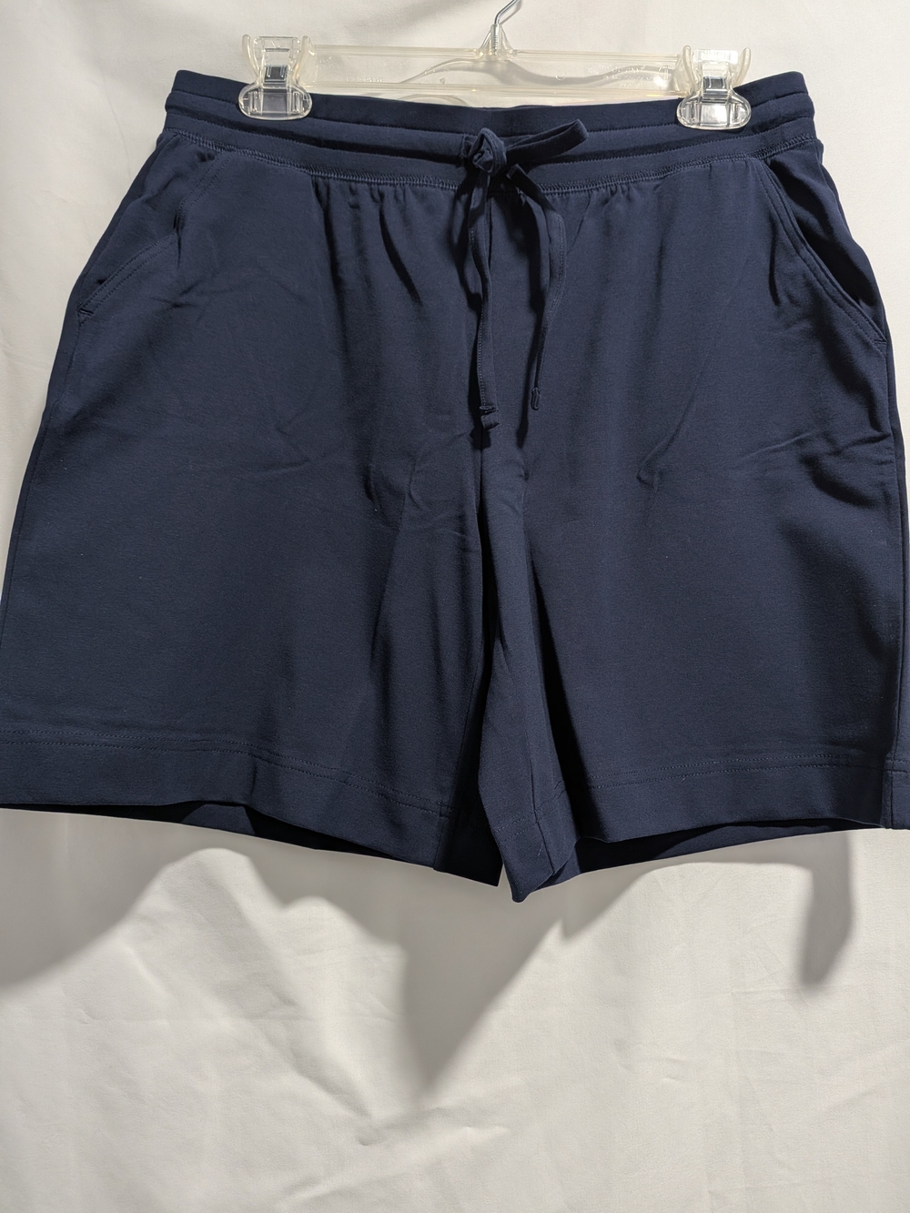 Style & Co Navy knit shorts with drawstring and pockets